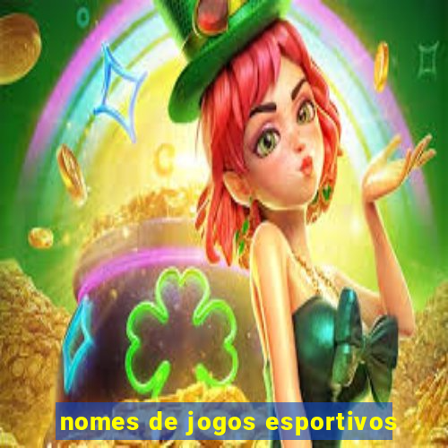 nomes de jogos esportivos